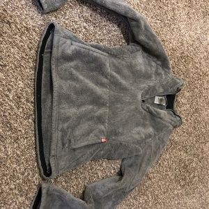 North face quarter zip pull over